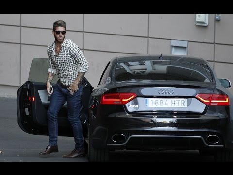 Sergio Ramos collection of fantastic cars
